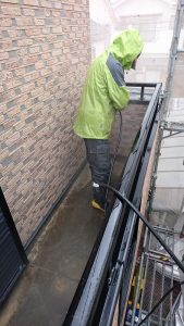 大阪エクステリア　株式会社　樽井造園　外壁塗装　高圧洗浄