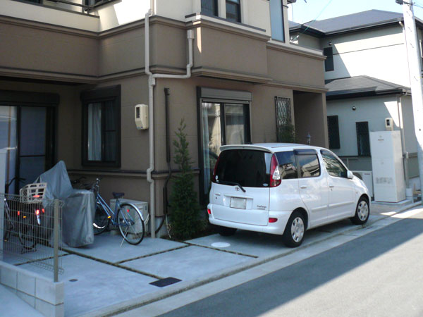 大切なバイクの保管場所を確保！ – 大阪府堺市 Ｍ様邸の施工前