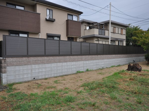 安全なブロック塀で安心 ― 大阪府川豊中市Y様邸